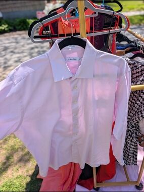 Calvin Klein Pale Pink Dress Shirt
